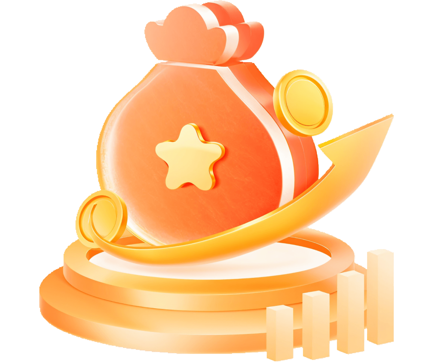 Financial Growth Illustration